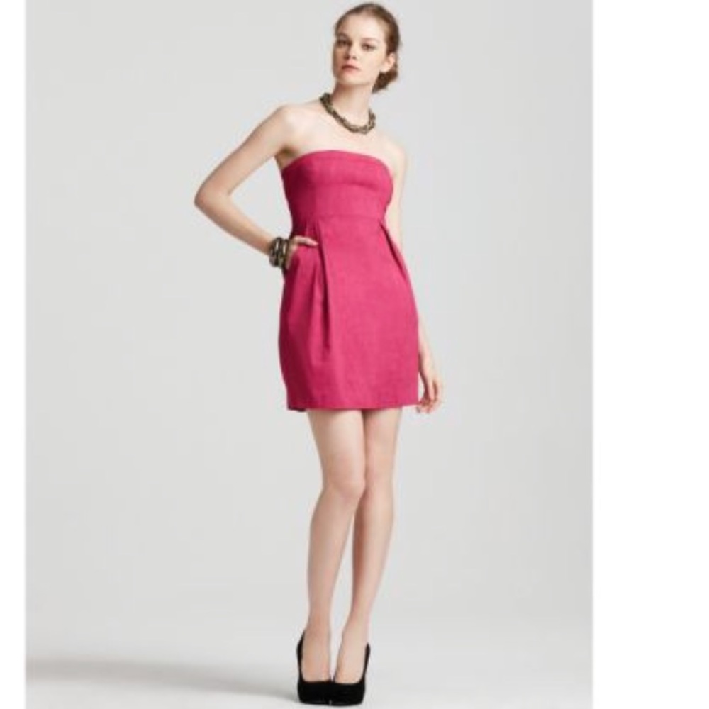 Theory Tyrah Strapless Dress